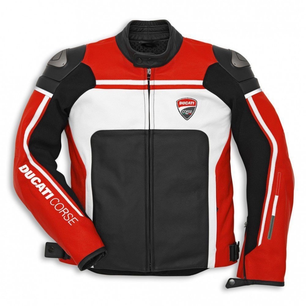 Ducati corse racing leather jacket